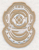 Seaside Diver's Helmet (Crafty Cut Applique)
