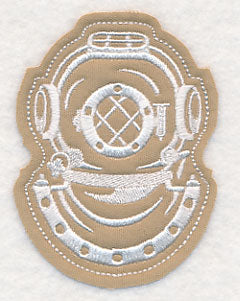 Seaside Diver's Helmet (Crafty Cut Applique)