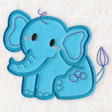 Kid's Doodle Elephant (Applique)