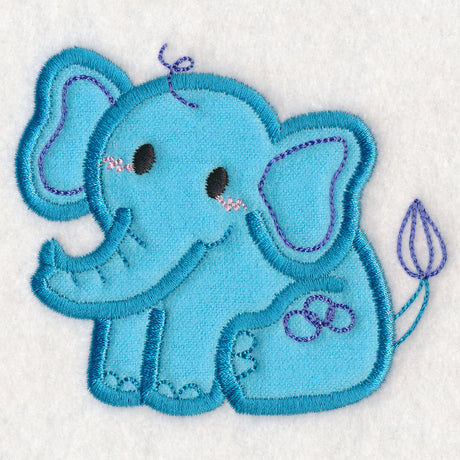 Kid's Doodle Elephant (Applique)
