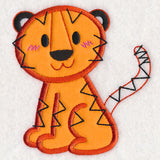 Kid's Doodle Tiger (Applique)