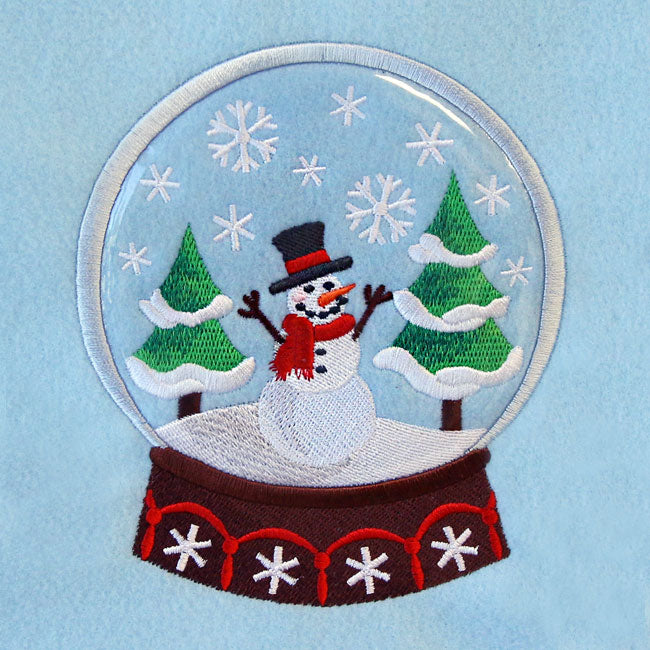 Winter Snowglobe (Vinyl Applique)