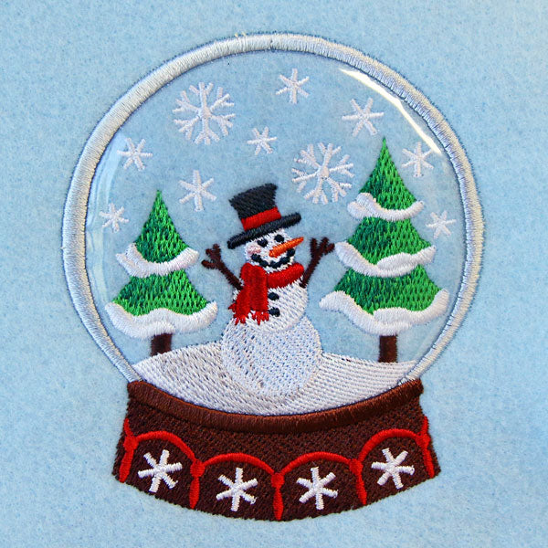 Winter Snowglobe (Vinyl Applique)