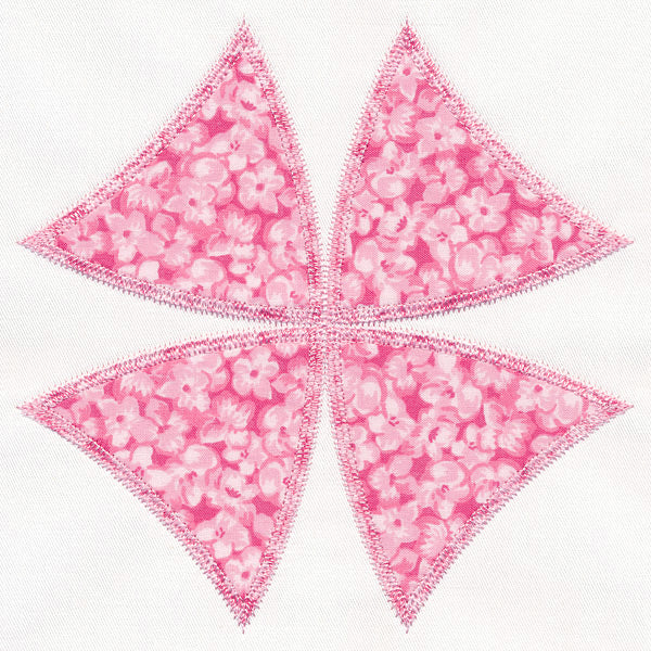 Winding Ways Quilt Block (In-the-Hoop)