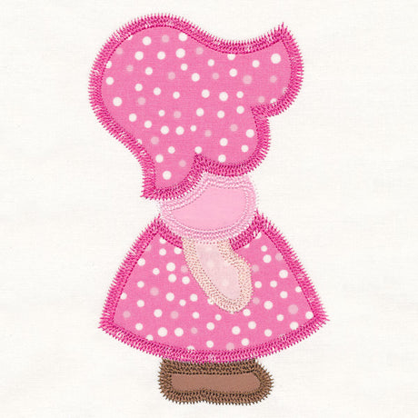 Sunbonnet Sue Quilt Block (In-the-Hoop)