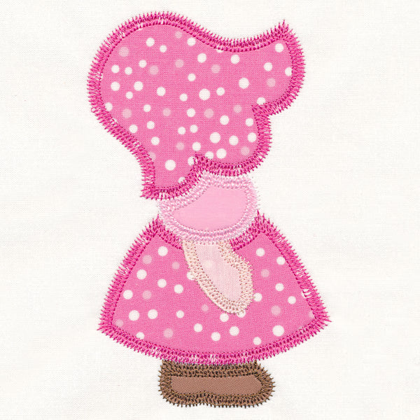 Sunbonnet Sue Quilt Block (In-the-Hoop)