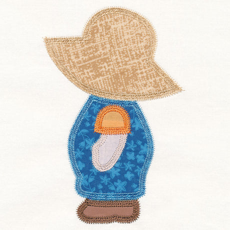 Fisherman Fred Quilt Block (In-the-Hoop)