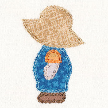 Fisherman Fred Quilt Block (In-the-Hoop)