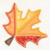 Maple Leaf Quilt Block (In-the-Hoop)