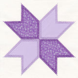 Eight-Point Star Quilt Block (In-the-Hoop)