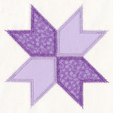 Eight-Point Star Quilt Block (In-the-Hoop)