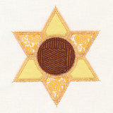 Sunflower Quilt Block (In-the-Hoop)