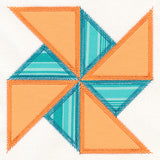 Pinwheel Quilt Block (In-the-Hoop)