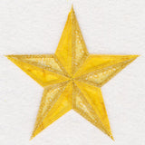 Christmas Quilt Block - Star (In-the-Hoop)