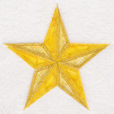 Christmas Quilt Block - Star (In-the-Hoop)