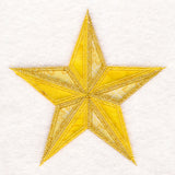 Christmas Quilt Block - Star (In-the-Hoop)