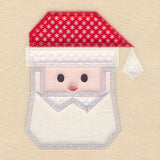 Christmas Quilt Block - Santa (In-the-Hoop)