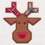 Christmas Quilt Block - Reindeer (In-the-Hoop)