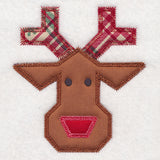 Christmas Quilt Block - Reindeer (In-the-Hoop)
