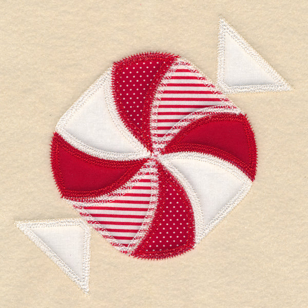 Christmas Quilt Block - Candy (In-the-Hoop)