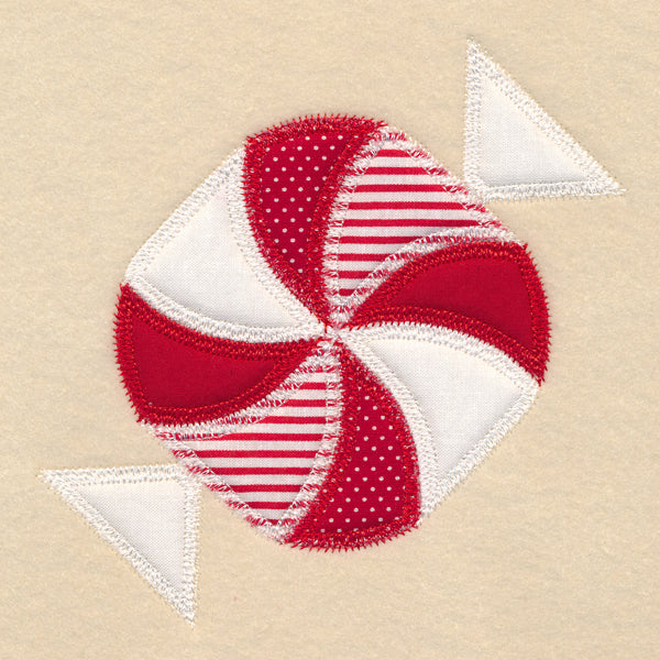Christmas Quilt Block - Candy (In-the-Hoop)