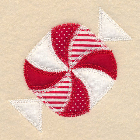 Christmas Quilt Block - Candy (In-the-Hoop)