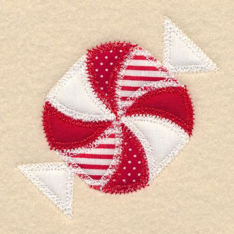 Christmas Quilt Block - Candy (In-the-Hoop)