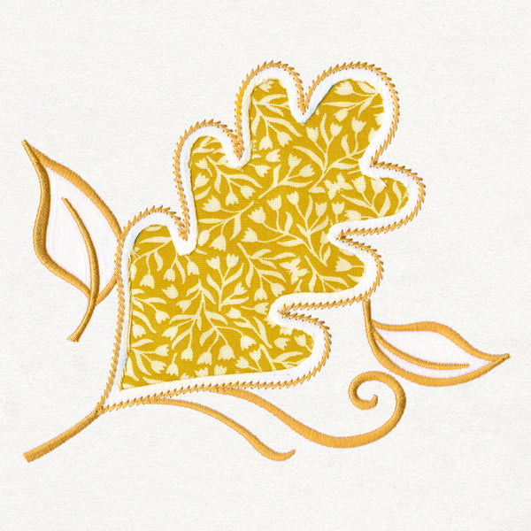 Leaf Silhouette (Reverse Applique)