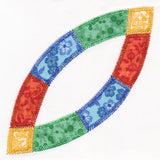 Wedding Ring Quilt Block (In-the-Hoop)