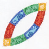 Wedding Ring Quilt Block (In-the-Hoop)