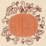 Autumn Pumpkin (Heirloom Applique)