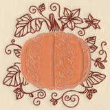 Autumn Pumpkin (Heirloom Applique)