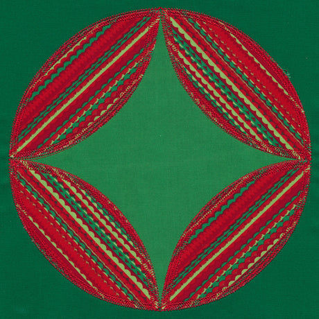 Cathedral Window Quilt Block (In-the-Hoop)