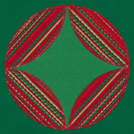 Cathedral Window Quilt Block (In-the-Hoop)