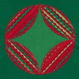 Cathedral Window Quilt Block (In-the-Hoop)