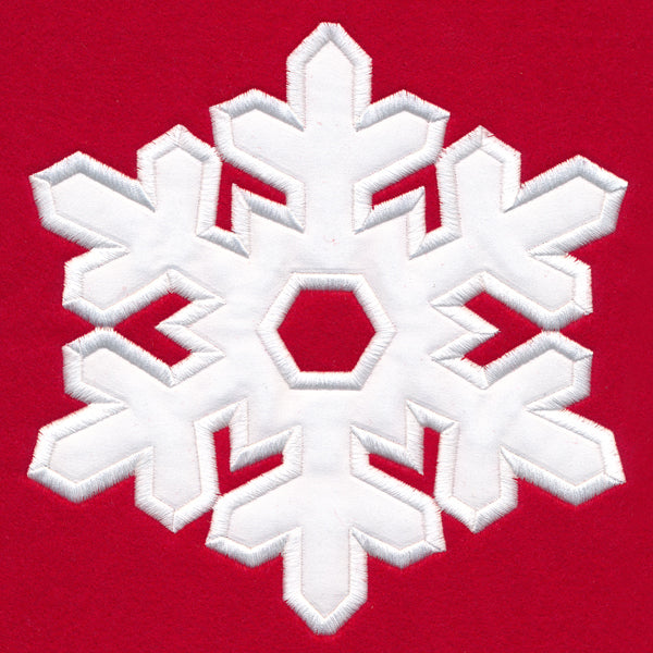 Silhouette Snowflake (Applique)