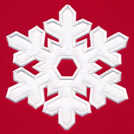 Silhouette Snowflake (Applique)