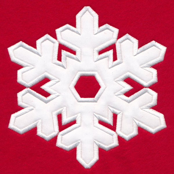 Silhouette Snowflake (Applique)