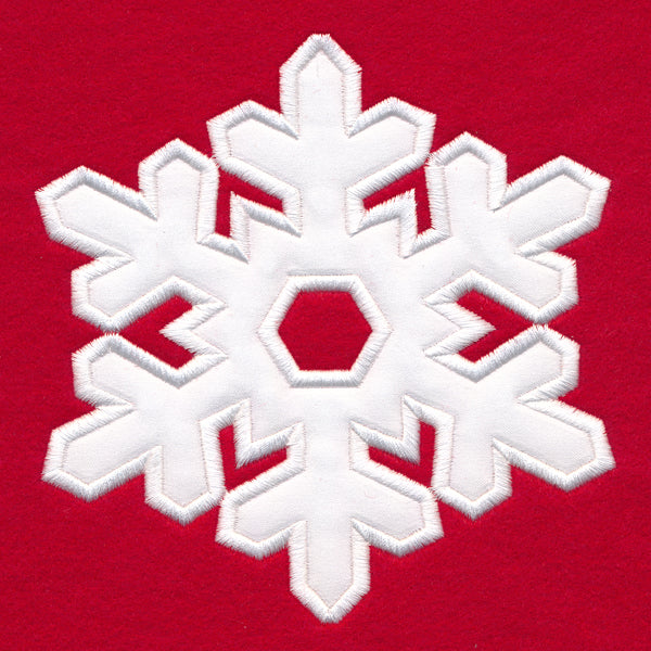 Silhouette Snowflake (Applique)