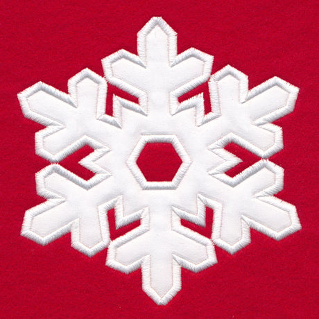 Silhouette Snowflake (Applique)