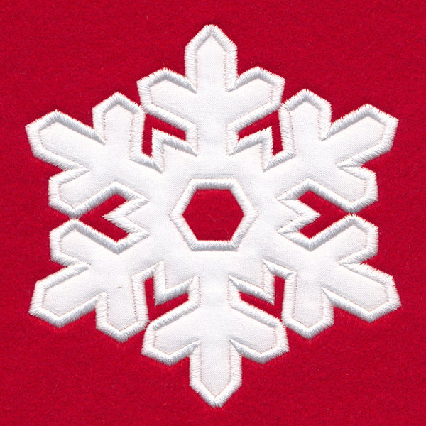 Silhouette Snowflake (Applique)
