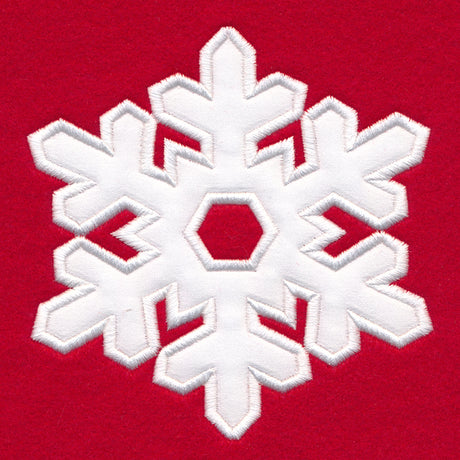 Silhouette Snowflake (Applique)
