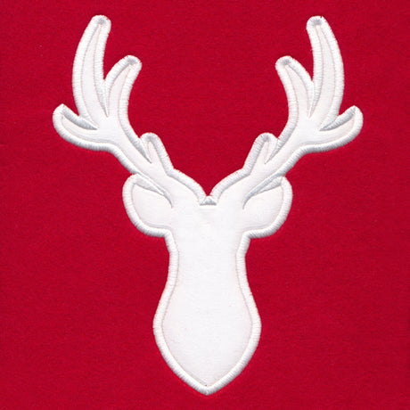 Silhouette Deer (Applique)