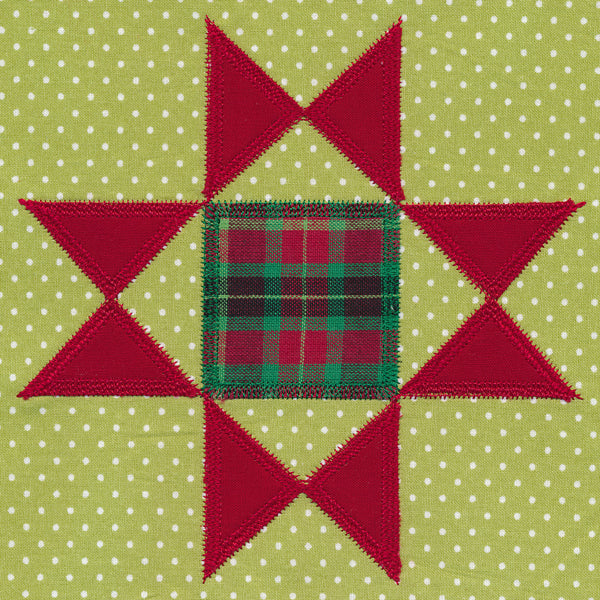 Ohio Star Quilt Block (In-the-Hoop)