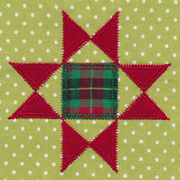 Ohio Star Quilt Block (In-the-Hoop)