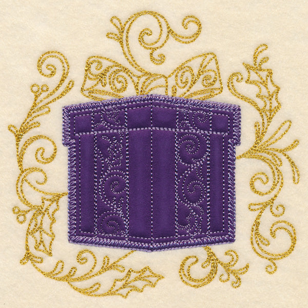 Christmas Memories - Gift (Heirloom Applique)