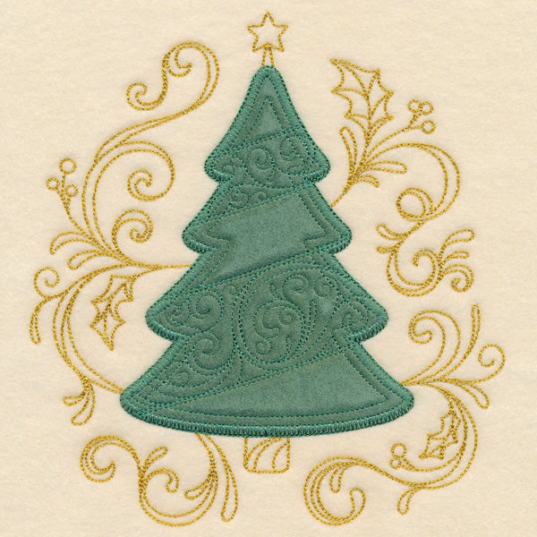 Christmas Memories - Tree (Heirloom Applique)