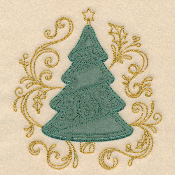 Christmas Memories - Tree (Heirloom Applique)