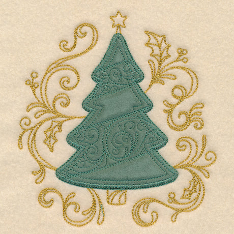 Christmas Memories - Tree (Heirloom Applique)