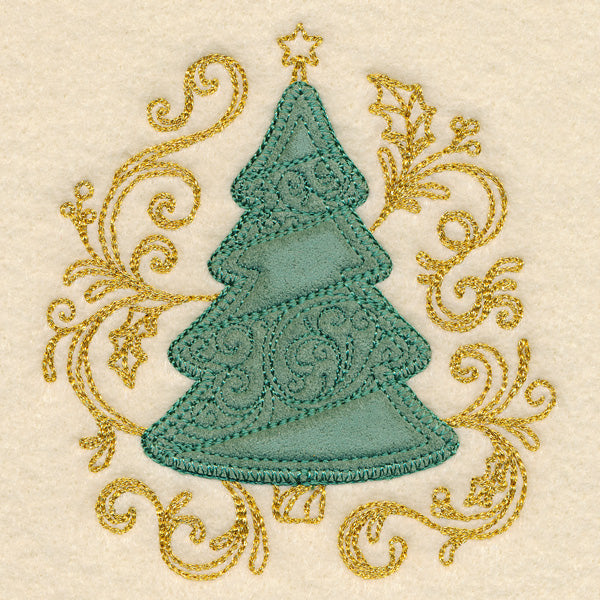 Christmas Memories - Tree (Heirloom Applique)
